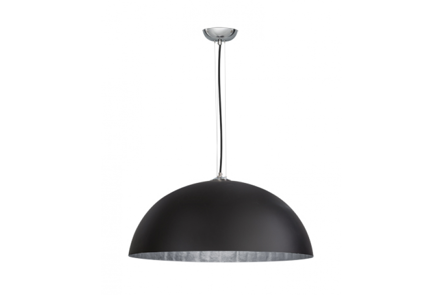 Bad betekenis boiler Hanglamp Mezzo Krijt 70cm zwart/zilver
