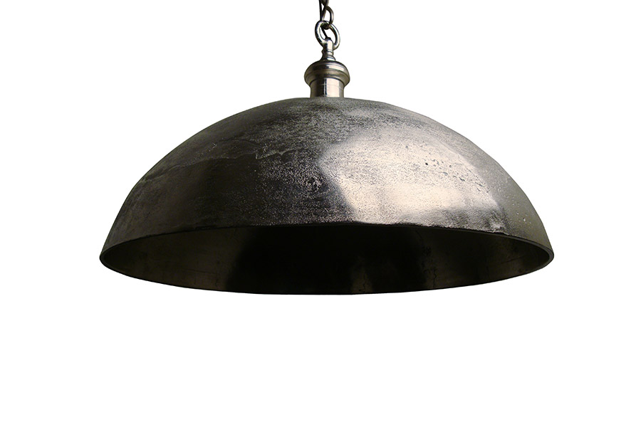 Dubbelzinnigheid Portiek schoolbord Hanglamp Adora ruw nikkel 70cm